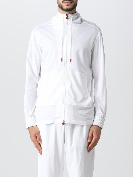 KITON: sweatshirt for man - White | Kiton sweatshirt UMC010K06R49 ...