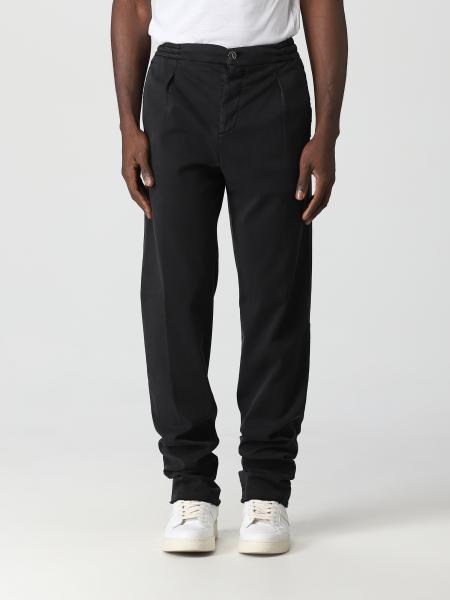 KITON: pants for man - Black | Kiton pants UP1LACJ0736B online on ...
