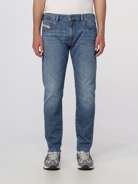 DIESEL: jeans for man - Blue | Diesel jeans A035620EKAI online on