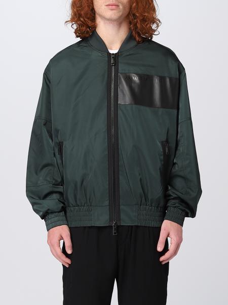 ARMANI EXCHANGE: jacket for man - Green | Armani Exchange jacket ...
