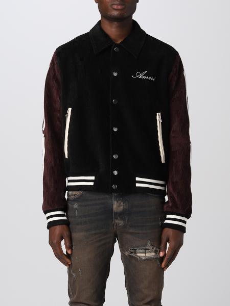 AMIRI: jacket for men - Black | Amiri jacket MOS010 online on GIGLIO.COM