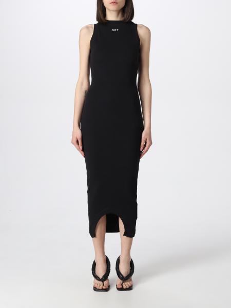 Kleid Damen Off-white