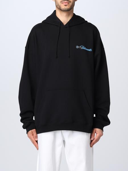 Vetements Sweatshirt For Man Black Vetements Sweatshirt Ua63hd161b