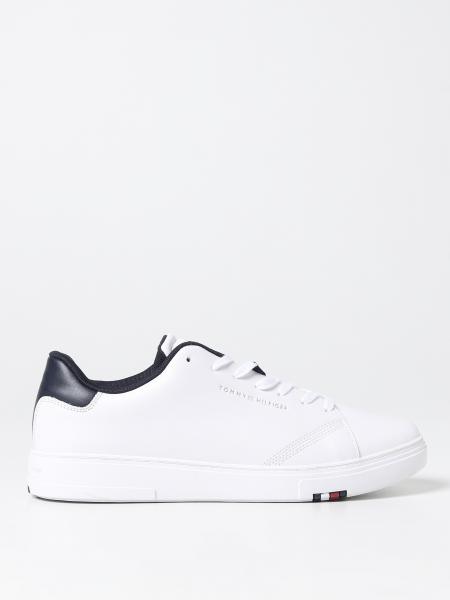 TOMMY HILFIGER: sneakers for man - White | Tommy Hilfiger sneakers ...