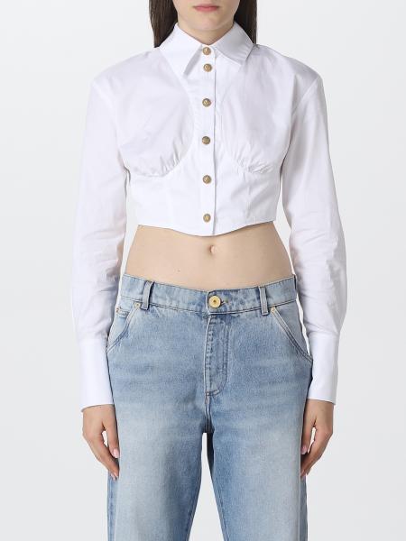Camicia Balmain in popeline