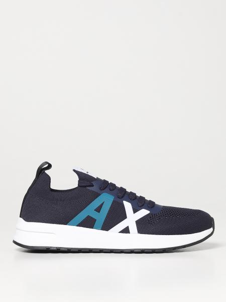 Sneakers Armani Exchange in maglia stretch