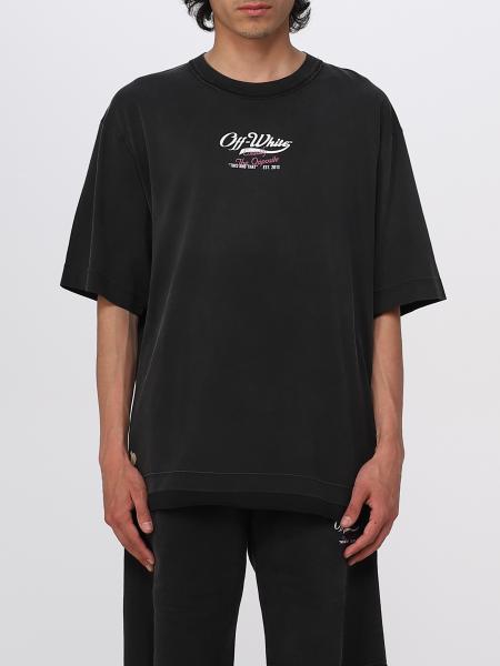 T-shirt Off-White uomo: T-shirt Off-white in cotone