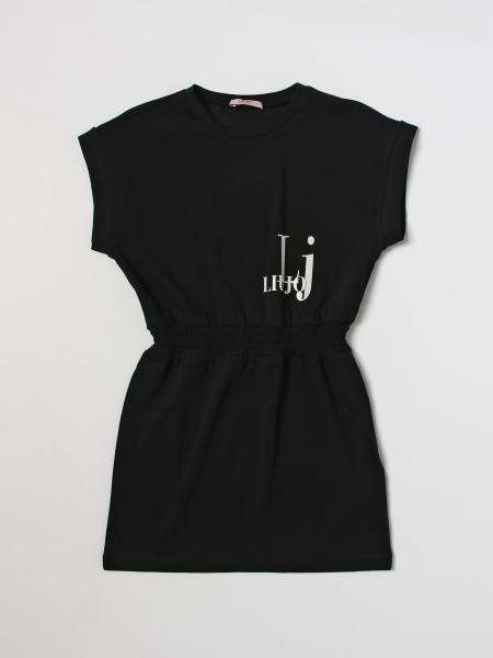 LIU JO KIDS: dress for girls - Black | Liu Jo Kids dress GA3209J5003 ...