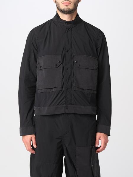 Ten C Outlet: jacket for man - Black | Ten C jacket 23CTCUC04042 online ...