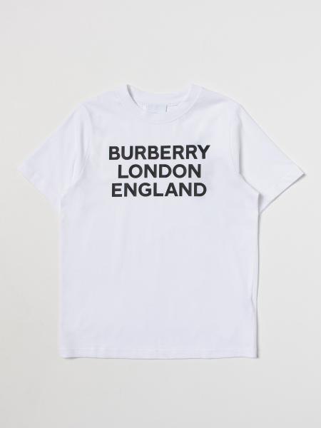 BURBERRY: cotton T-shirt - White | Burberry t-shirt 8028811 online at ...
