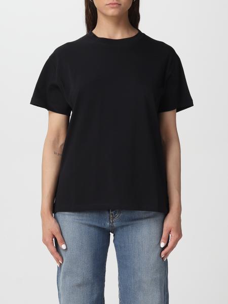 STUDIO NICHOLSON: t-shirt for woman - Black | Studio Nicholson t-shirt ...