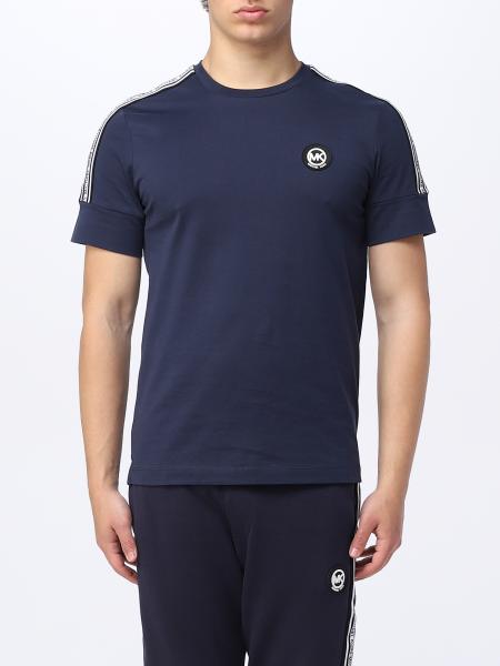 MICHAEL KORS: t-shirt for man - Blue | Michael Kors t-shirt CS250Q91V2 ...