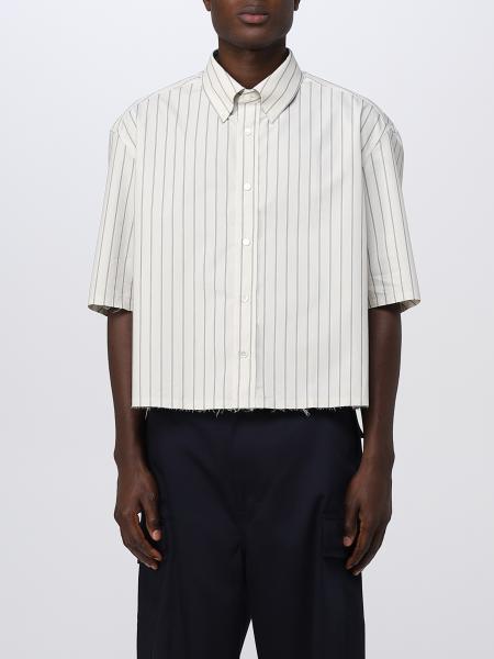 LANVIN: shirt for man - White | Lanvin shirt RMSI00155691E23 online on ...