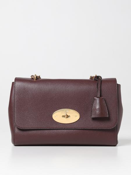 Mulberry: Borsa Lily Mulberry in pelle a micro grana