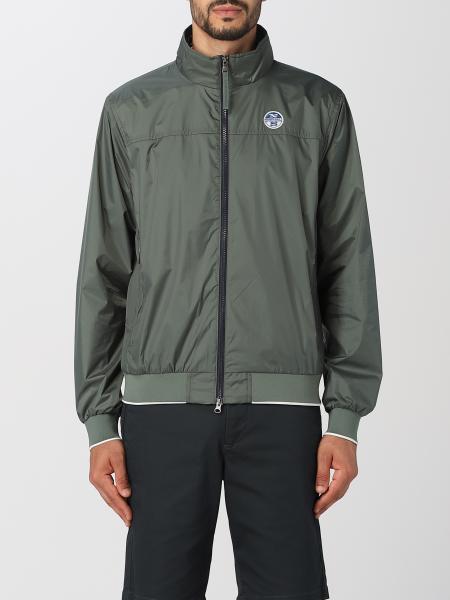 North Sails Outlet: jacket for man - Military | North Sails jacket ...