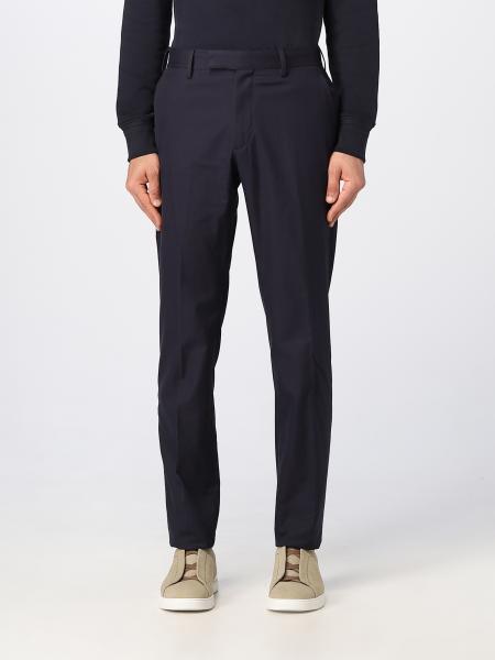 ZEGNA: pants for man - Blue | Zegna pants UBI20A5TR10 online at GIGLIO.COM