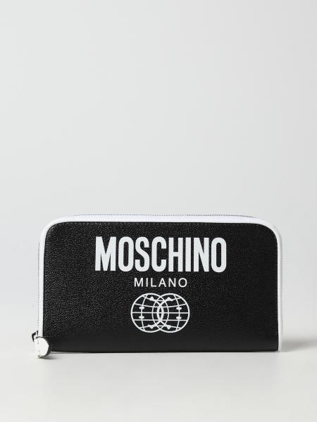 Borsa wallet Moschino Couture in pelle a grana