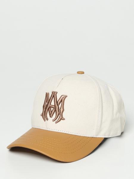 hat for man - Beige | Amiri hat PS23MAH025 online at GIGLIO.COM