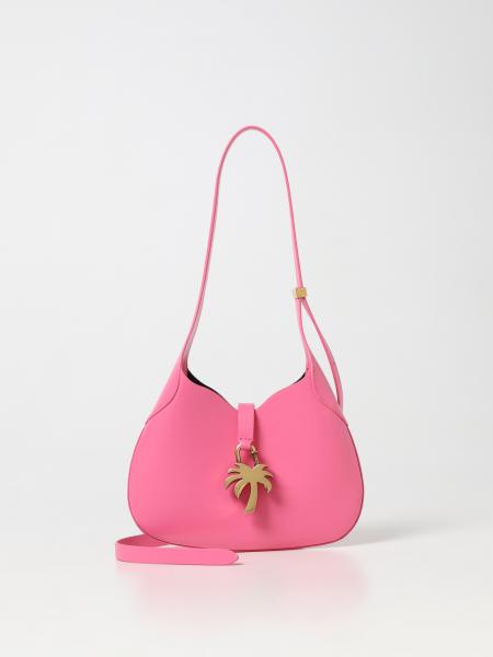 PALM ANGELS: shoulder bag for woman - Fuchsia | Palm Angels shoulder ...