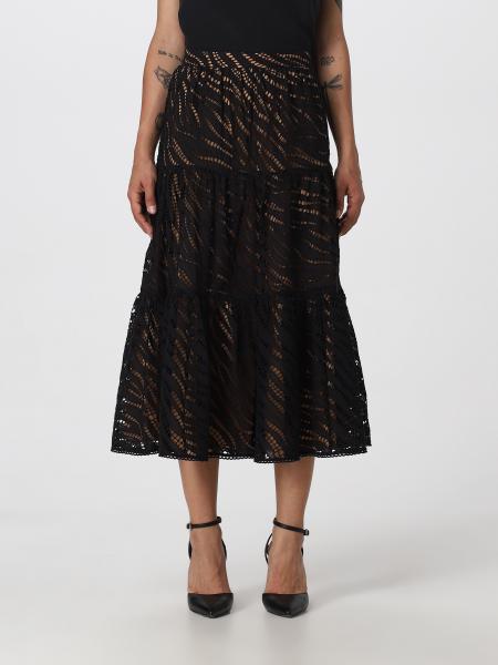 MICHAEL KORS: skirt for woman - Black | Michael Kors skirt MS3709C8CT ...