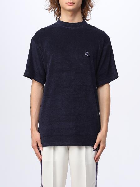 Needles uomo: T-shirt Needles in misto lino