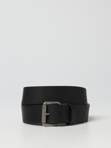Cintura Barbour in pelle liscia