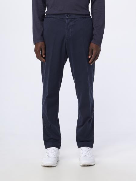 KITON: pants for man - Blue | Kiton pants UPLACJ0310B0 online on GIGLIO.COM