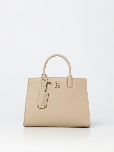 Borsa Frances Burberry in pelle a grana