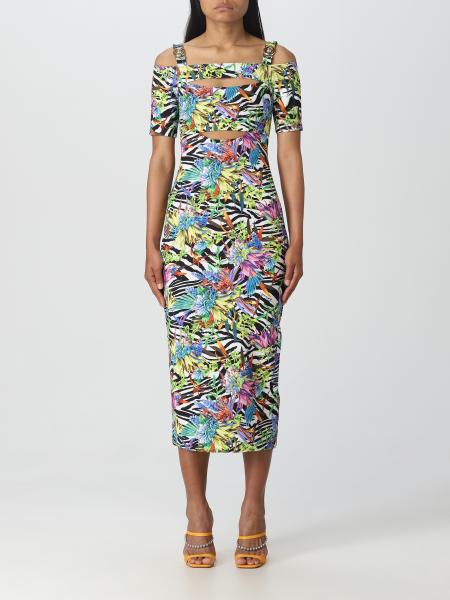 JUST CAVALLI: dress for woman - Multicolor | Just Cavalli dress ...