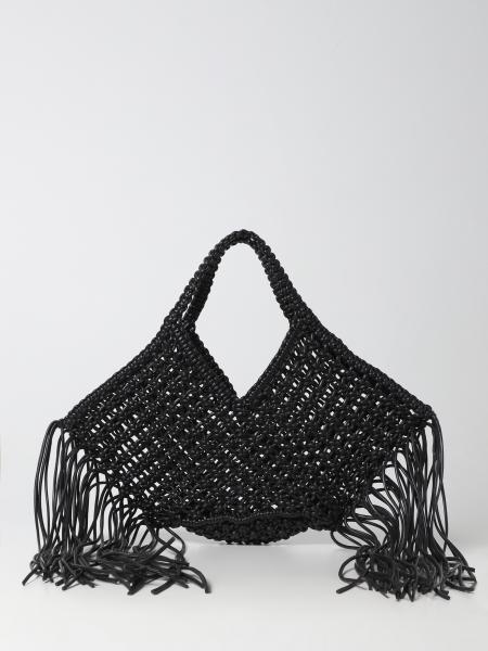 Borsa Yuzefi in pelle sintetica con frange