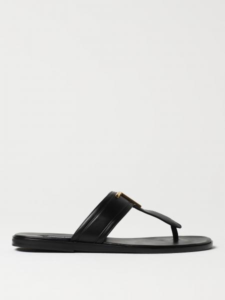 TOM FORD: sandals for man - Black | Tom Ford sandals J1382LCL076X ...