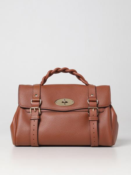 Mulberry Leather Handle Bag - Brown Crossbody Bags, Handbags - MUL37780 |  The RealReal