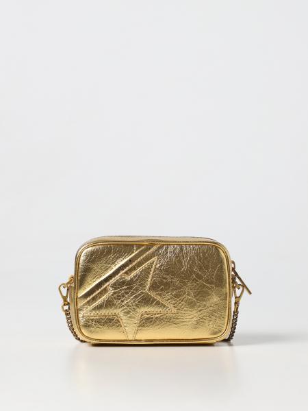 GOLDEN GOOSE: mini bag for woman - Gold | Golden Goose mini bag ...