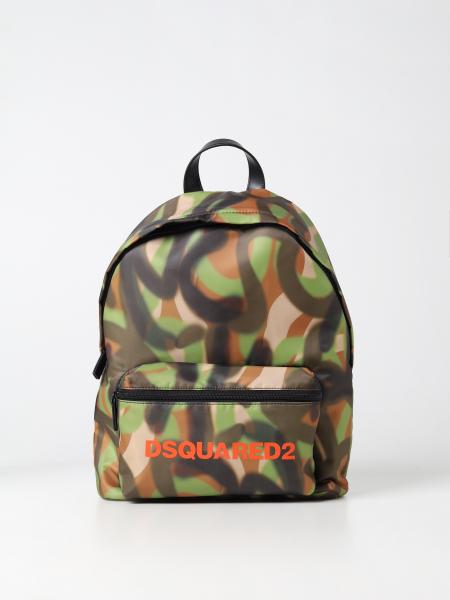 OFF-WHITE Camoflage Backpack Camo Brown