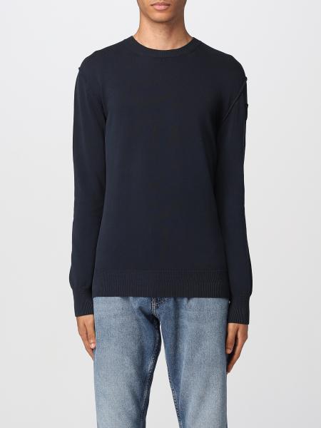 BLAUER: sweater for man - Blue | Blauer sweater 23SBLUM01421 online on ...