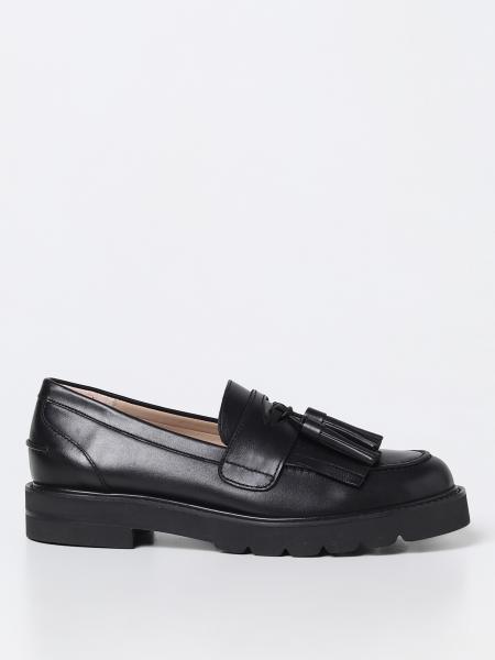 Stuart weitzman black on sale loafers