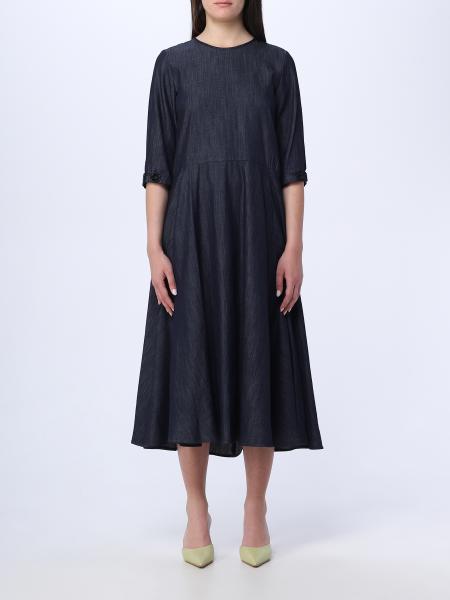 'S MAX MARA: S Max Mara Valery denim dress - Blue | 'S Max Mara dress ...