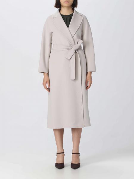 S MAX MARA: coat for women - Ecru