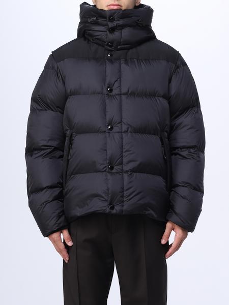 BURBERRY: bomber jacket in nylon - Black | Burberry jacket 8059139 ...