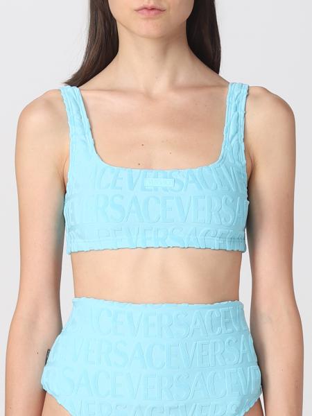 Versace Women's Dua Lipa Logo Crop Top