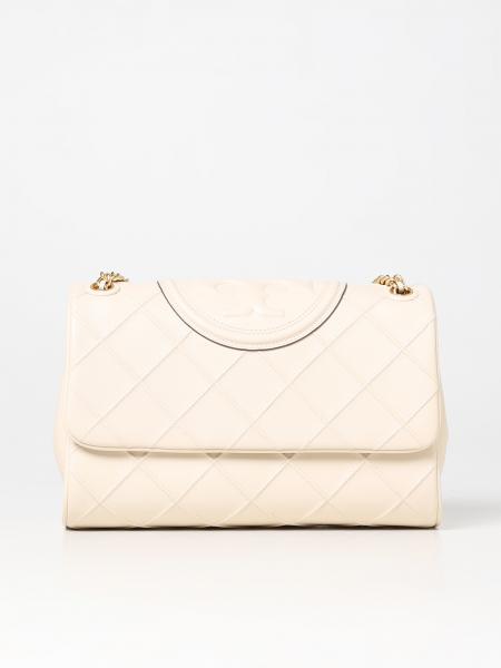 TORY BURCH: shoulder bag for woman - Cream  Tory Burch shoulder bag 143248  online at