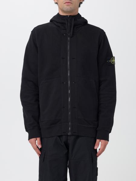 STONE ISLAND sweatshirt for man Black