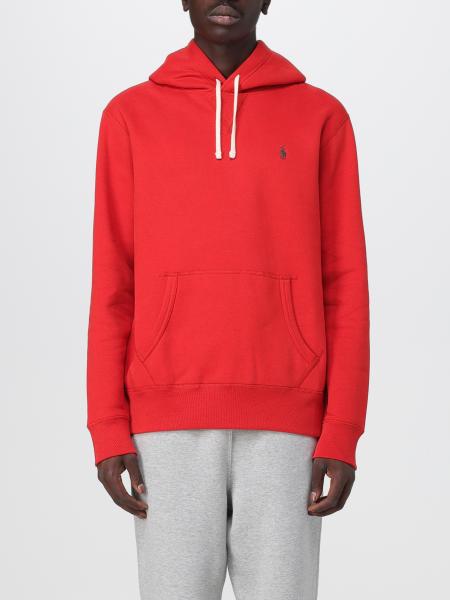 POLO RALPH LAUREN: sweatshirt for men - Orange | Polo Ralph Lauren ...