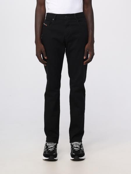 DIESEL: denim jeans - Black | Diesel jeans A03558069YP online at GIGLIO.COM