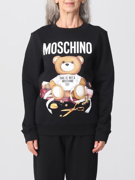 Moschino Maglia girocollo a maniche lunghe MWW00J