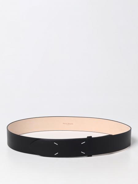 MAISON MARGIELA: belt for man - Black | Maison Margiela belt