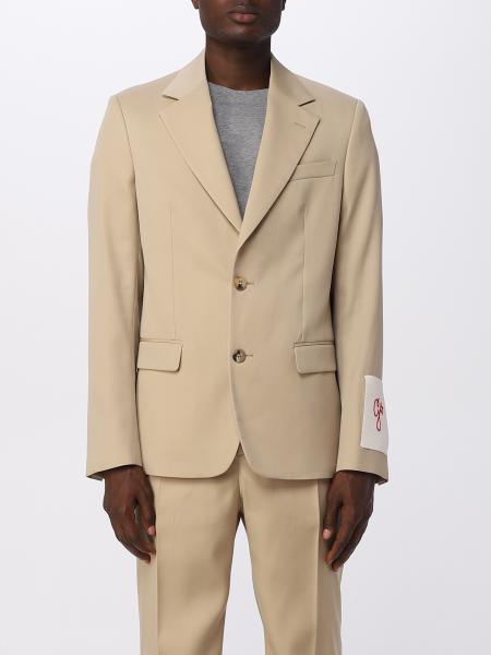 GOLDEN GOOSE: wool blazer - Sand | Golden Goose blazer GMP00855P00126715272  online at GIGLIO.COM