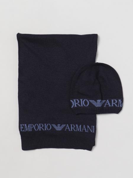 Armani hat and scarf set outlet mens