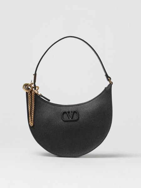 Valentino - Black leather mini bag with VLogo Signature logo