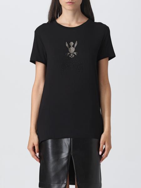 PATRIZIA PEPE: t-shirt for woman - Black | Patrizia Pepe t-shirt ...